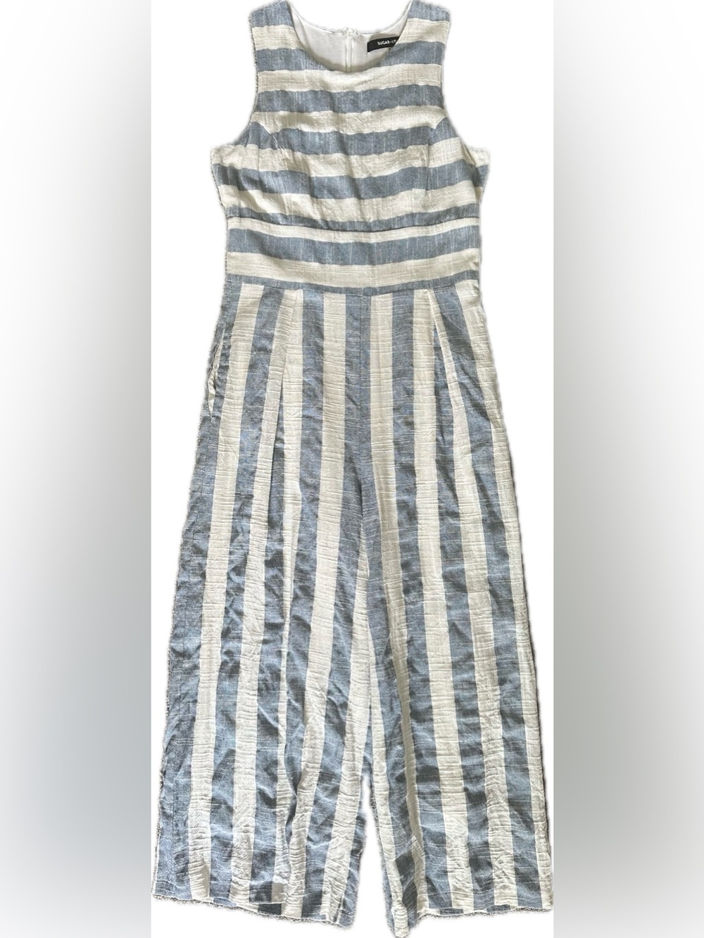 Vici Sugar Lips Striped Jumpsuit - Picture 4 of 8